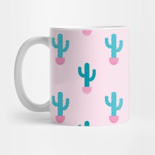 Succulent Cactus Pattern Mug